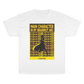 Camiseta "Main Character in my Brainrot Arc" - Estilo Póster Noir Retro