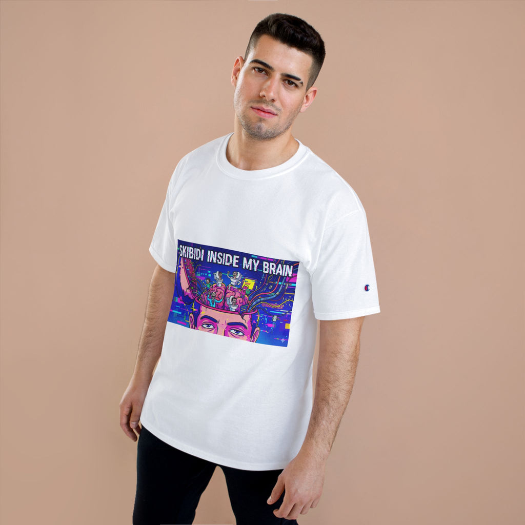Camiseta "Skibidi Inside My Brain" - Estética Brainrot Gen Alpha