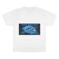 Camiseta "Infinite Scroll Brain" - Estética Tech-Addict & Neon Cyber