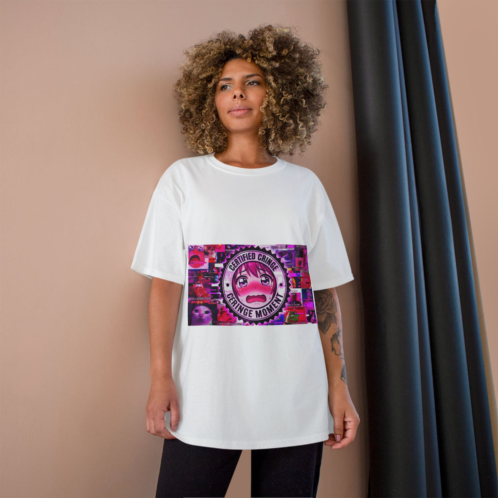 Camiseta "Certified Cringe Moment" - Estilo Meme Ironic Core